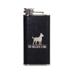 Welder's Dog Hip Flask